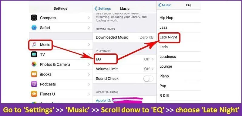 How to make iPhone louder by Customizing EQ settings on your iPhone