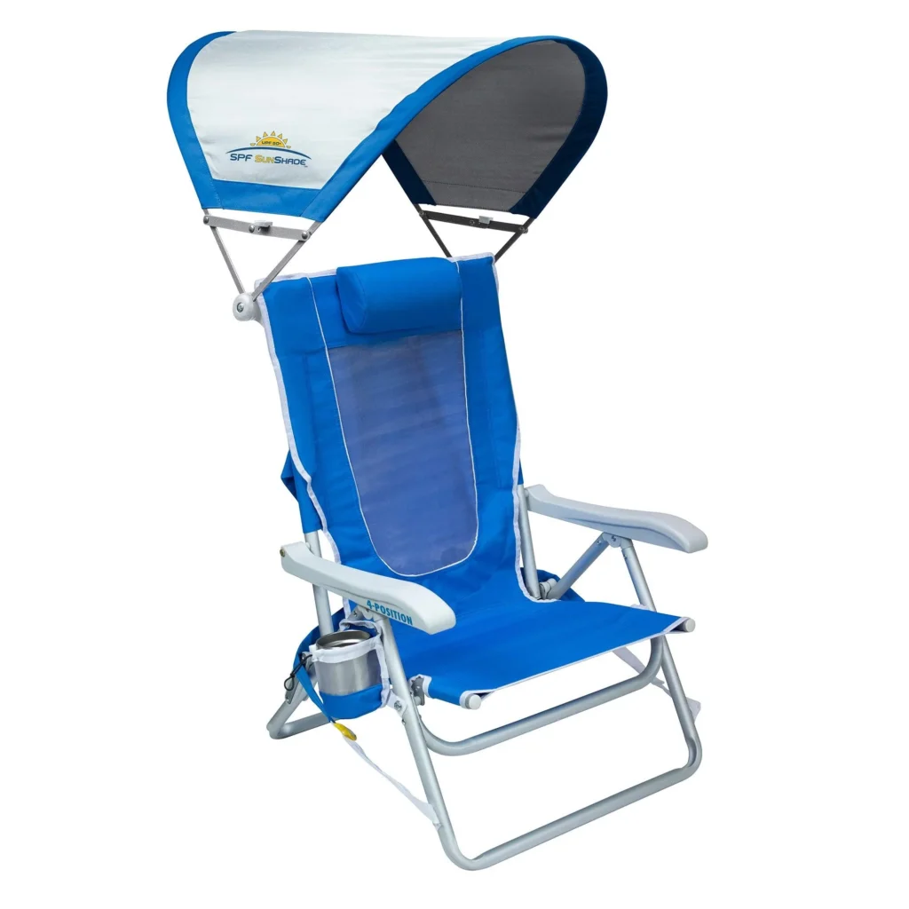 GCI Outdoor Waterside SunShade Backpack Beach Chair