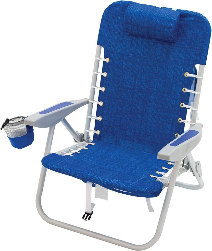 Rio Lace-Up Suspension Folding Beach Chair