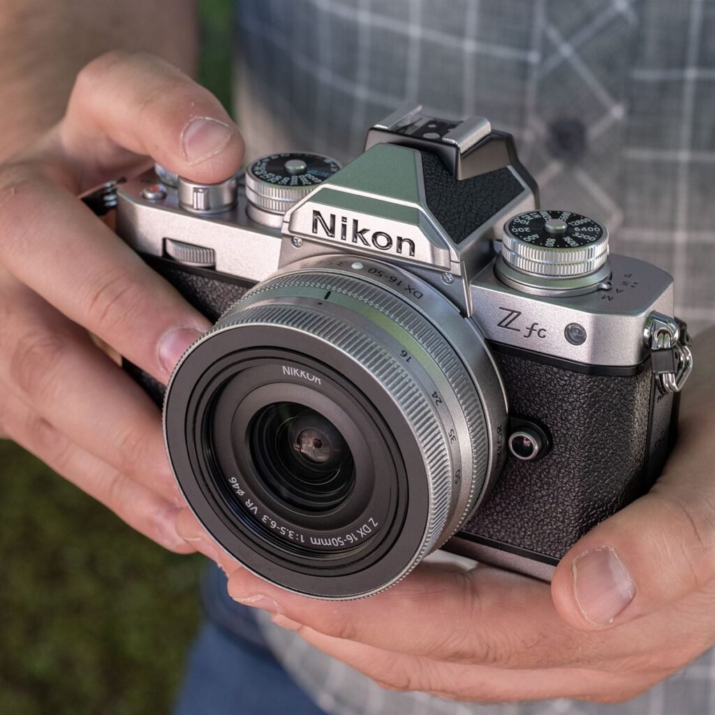 Nikon Z FC Vlogging Camera with flip screen