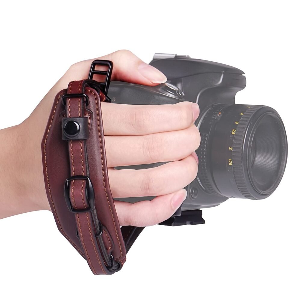 LYNCA E6 Camera Leather Hand Strap